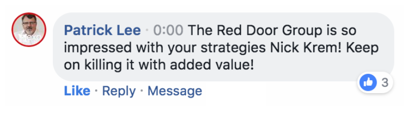 Nick Krem Testimonial